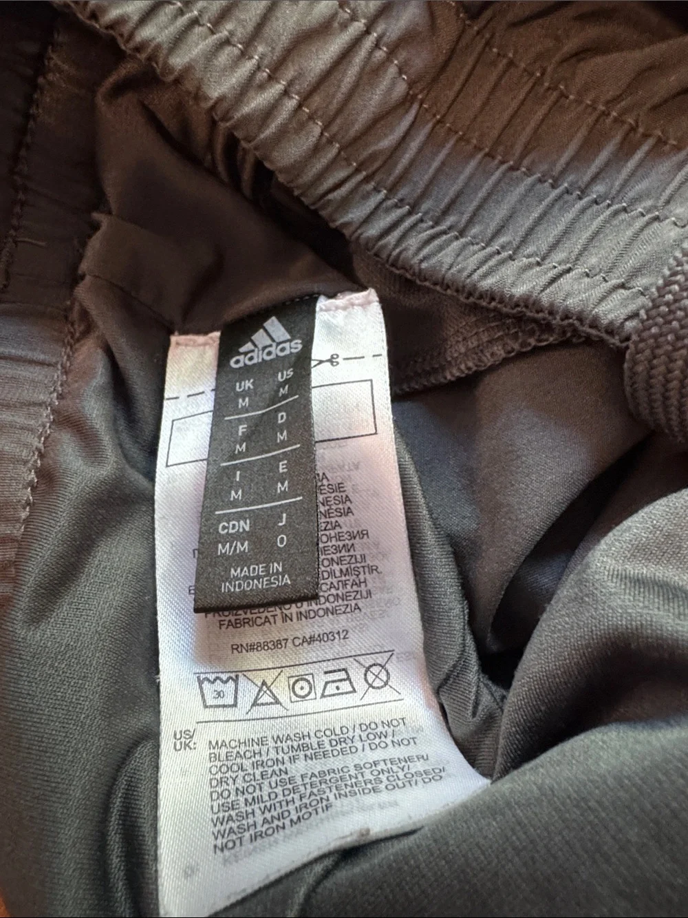 adidas Men's Athletic Shorts in gray